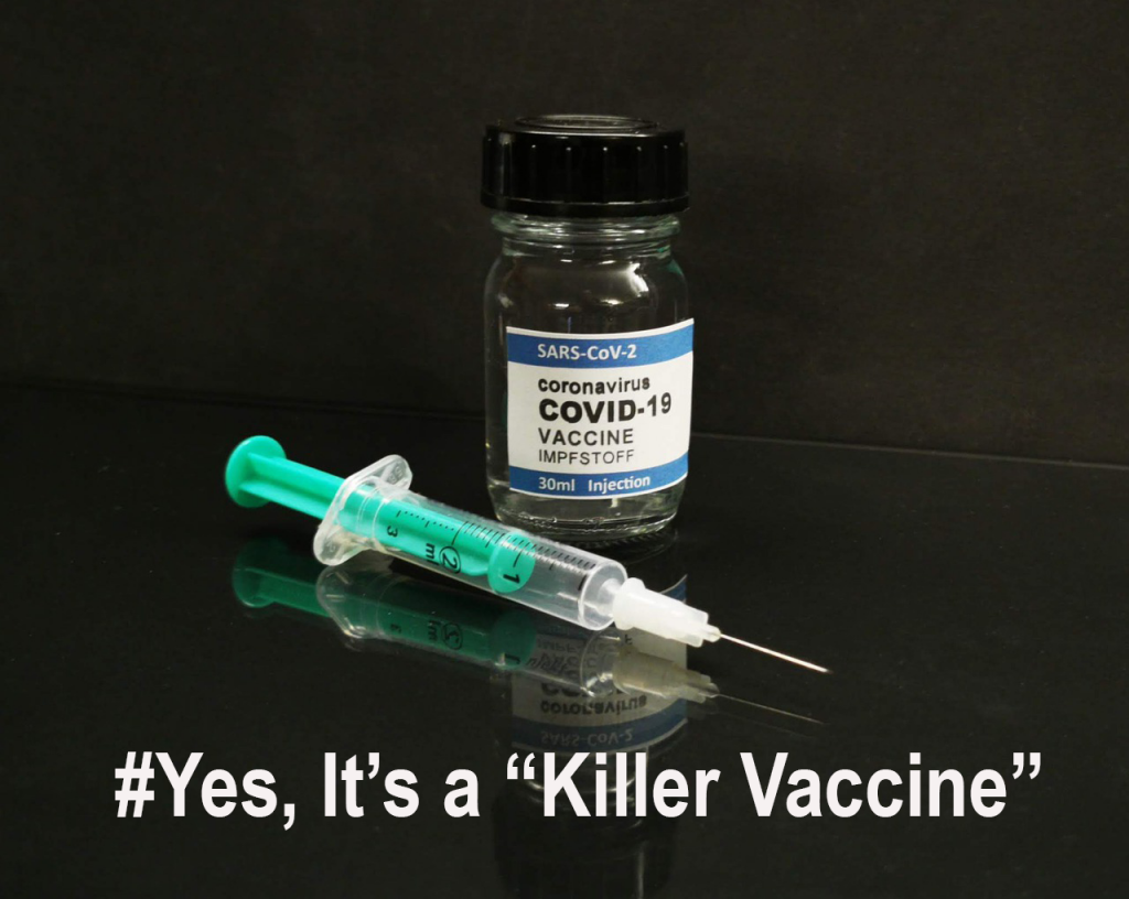 Le « vaccin tueur » Covid. Des gens meurent dans le monde entier. C’est une opération criminelle