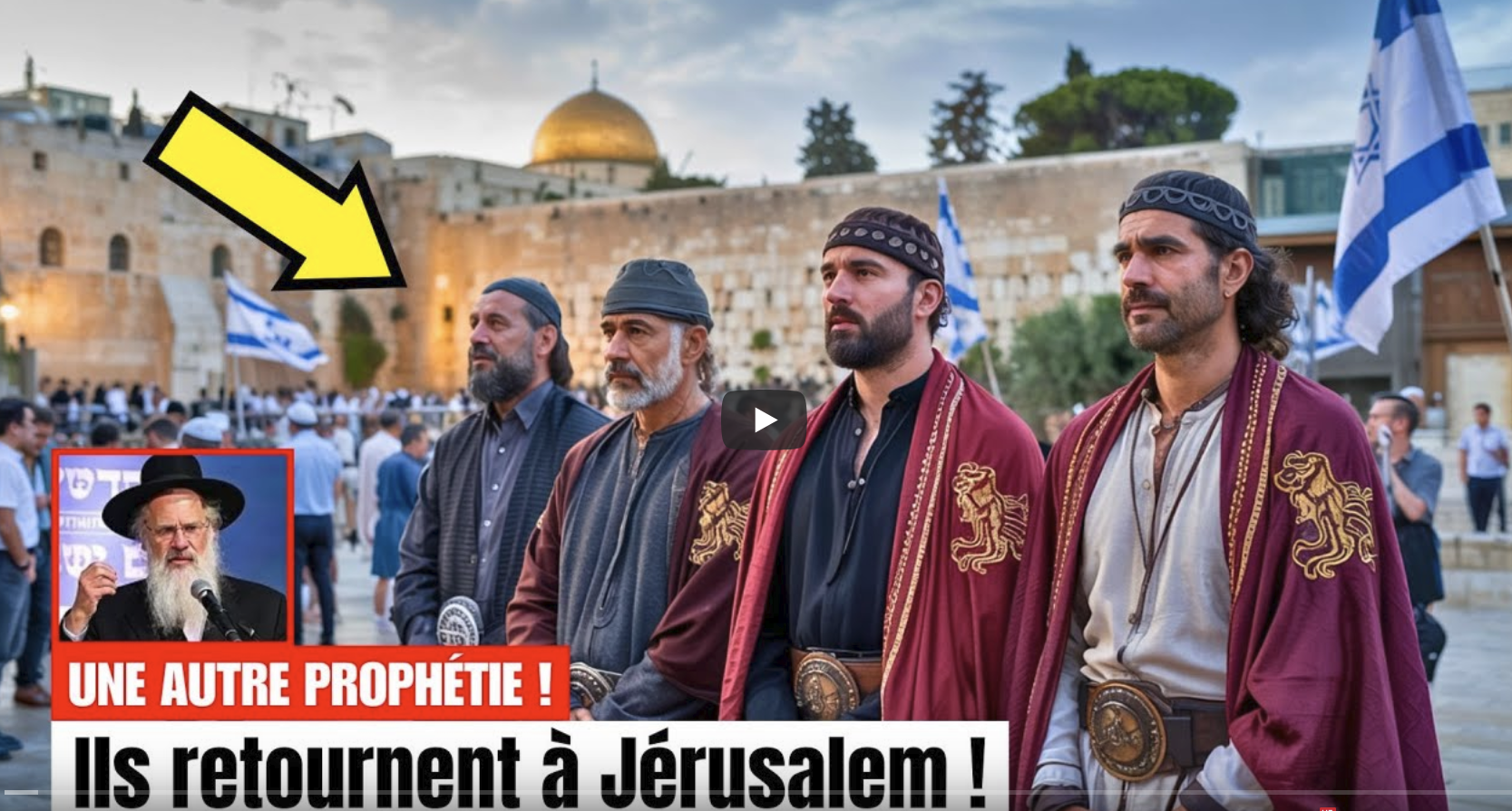 LA TRIBU PERDUE de Dan réapparaît à Jérusalem – Prophétie biblique confirmée !
