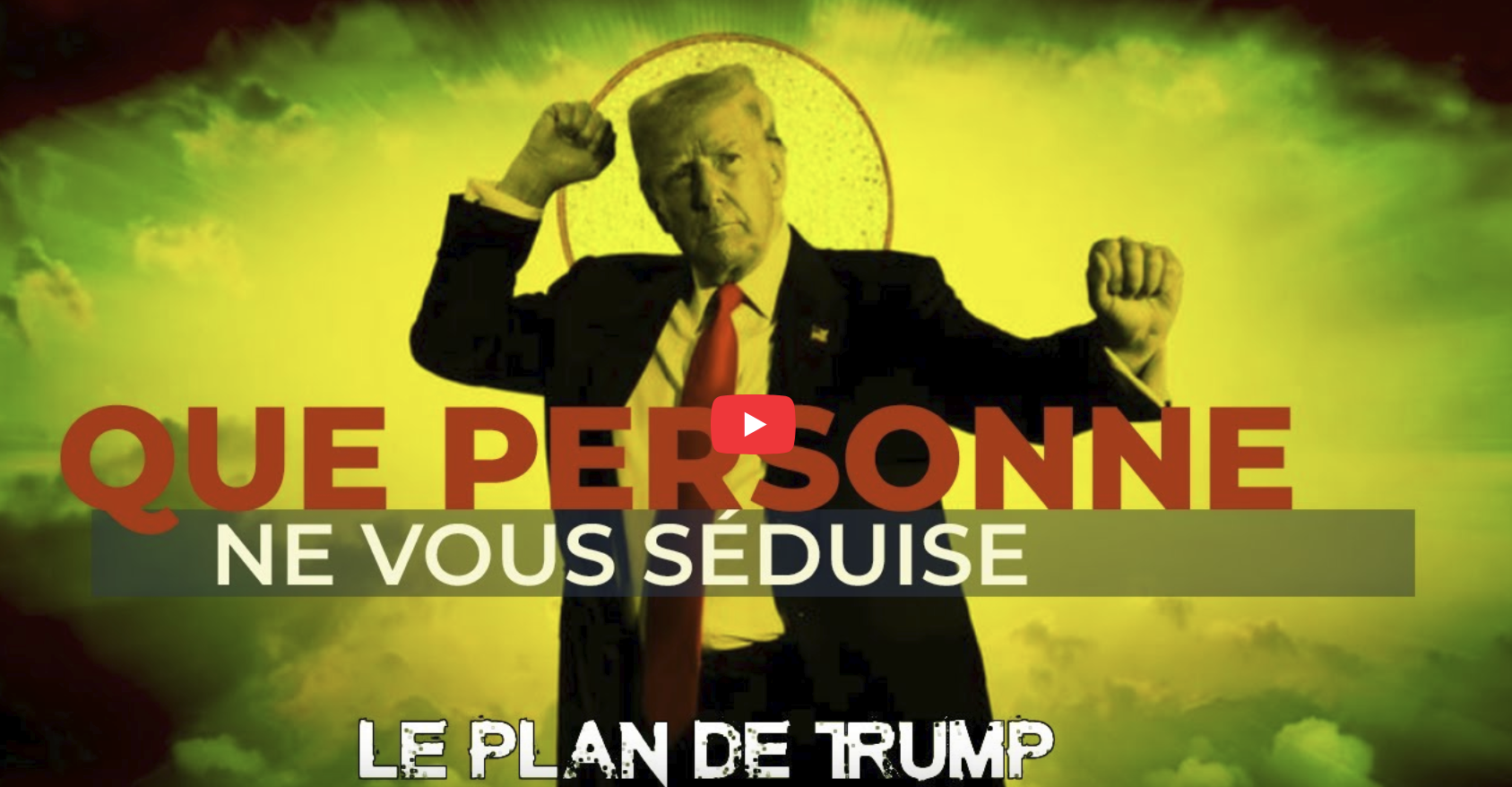 La séduction et le plan de Trump (vidéo)